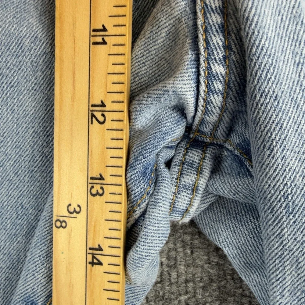 VTG RedHead Jeans Mens 42 Light Wash Blue Classic Fit Straight Denim 9046-A